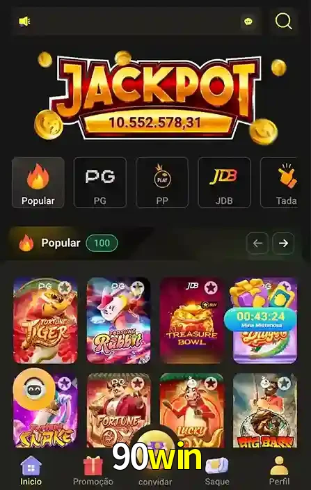 Promoções Especiais no 90win App